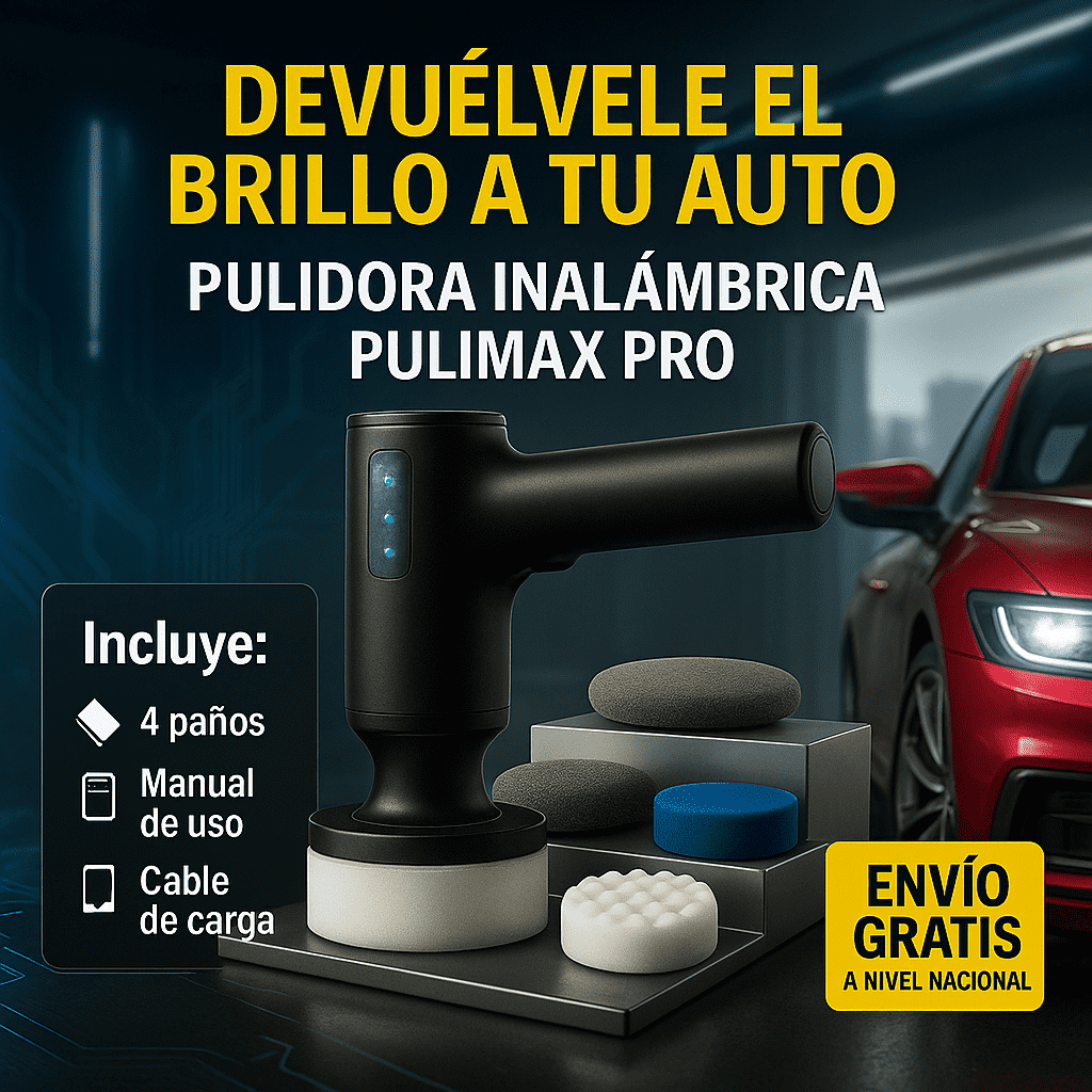 PULIDORA INALÁMBRICA - PULIMAX PRO ⚡