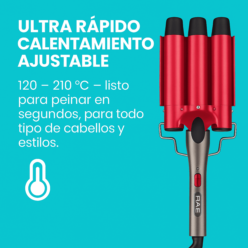 PLANCHA PARA ONDAS DE SIRENA - WAVIKA 360