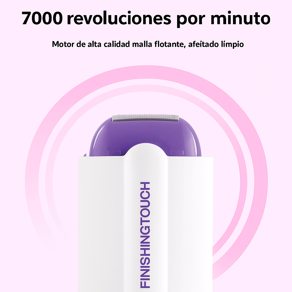 Depiladora Facial y Corporal Recargable