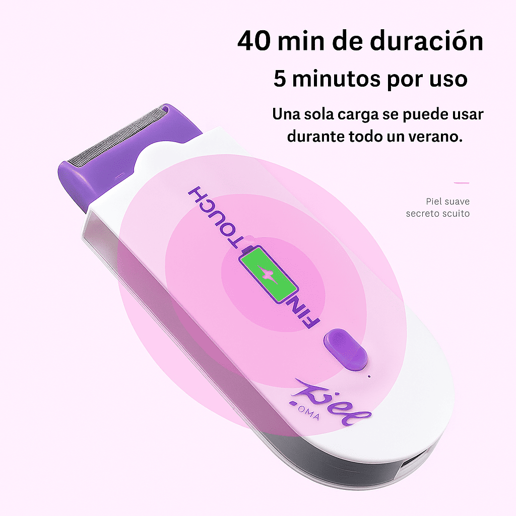Depiladora Facial y Corporal Recargable
