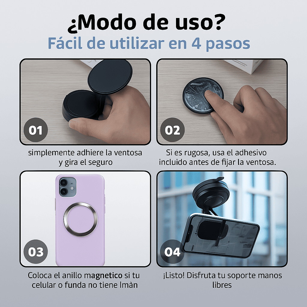 SOPORTE MAGNÉTICO MAGNOVOLT PRO 🧲🚘